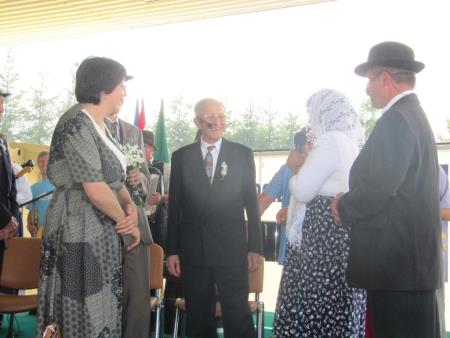 Prireditev ob vstopu Hrvaške v EU na mejnem prehodu Gibina 34